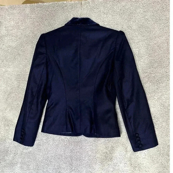 Hunter's Run Women's Wool Riding Equestrian Jacket Blue - Small - Picture 7 of 8